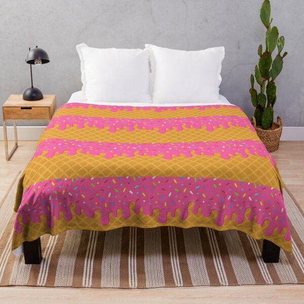 Item preview, Cute Pink Ice Cream Waffle Pattern. designed and sold by Opart Srinok.