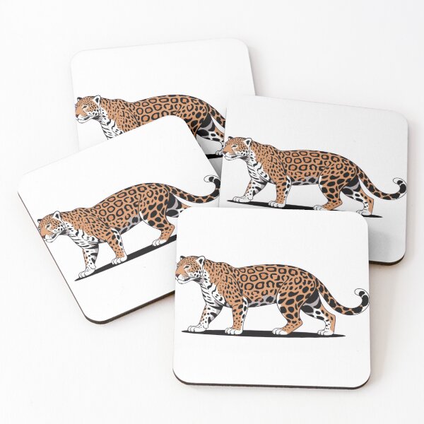 Item preview, Bold Jaguar Illustration – Wild Cat Art Design designed and sold by Royalsticker.