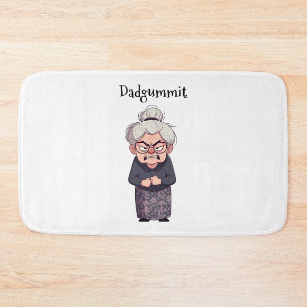 Item preview, La abuela gruñona dice... "¡Maldita sea!" designed and sold by Wanda Case.