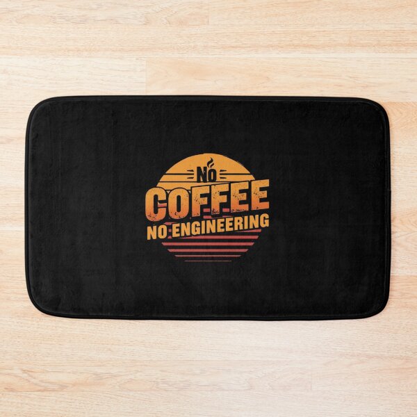 Item preview, No coffee no engineering. coffee loverful design- Caffeine engineers  designed and sold by Happyhoo1.