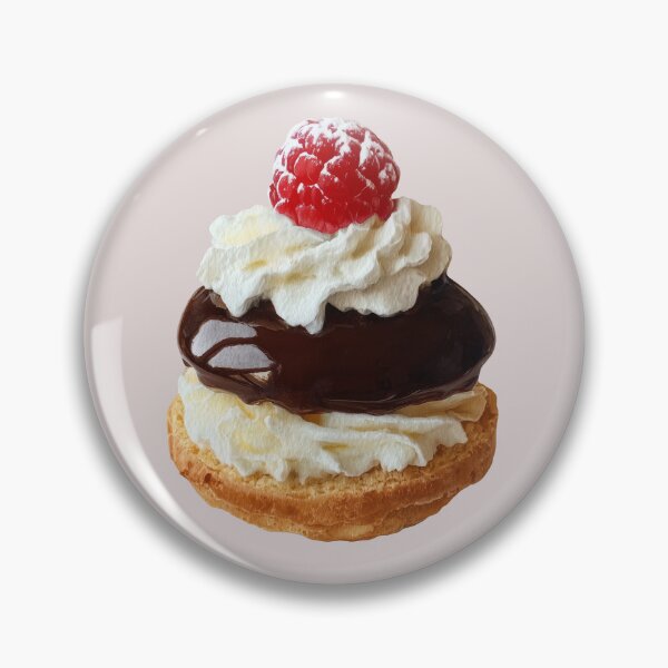 Item preview, Prăjitură Indiană Topped with a Raspberry designed and sold by Violet Peonies.