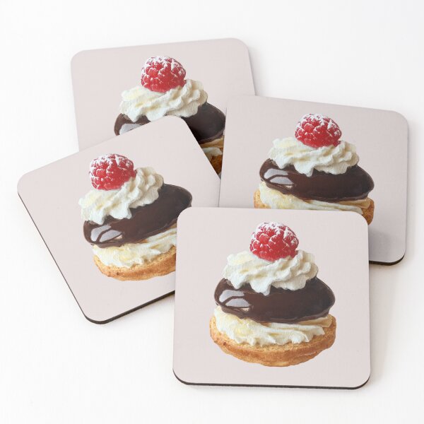 Item preview, Prăjitură Indiană Topped with a Raspberry designed and sold by Violet Peonies.