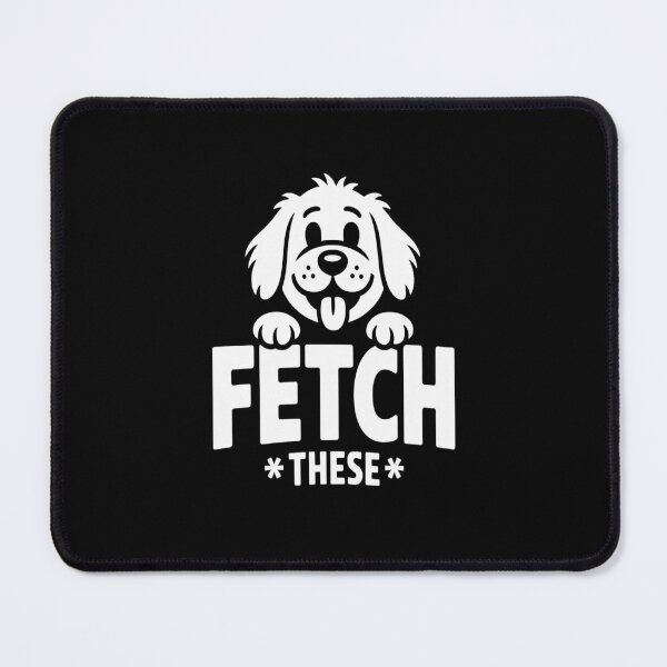 Item preview, Fetch these dog giving the middle finger designed and sold by orlodrake.