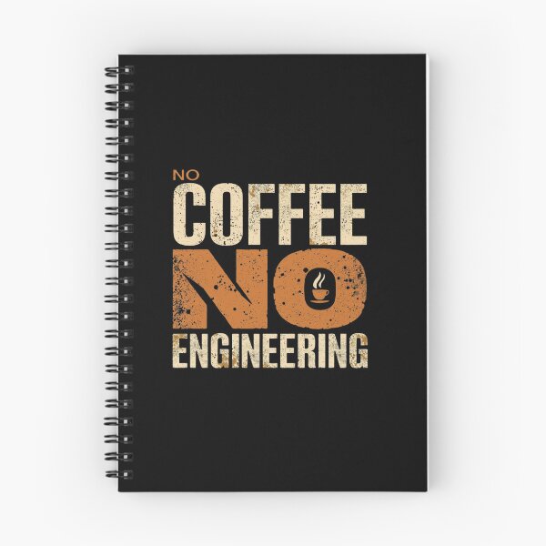 Item preview,  No coffee no engineering. coffee loverful design- Caffeine engineers  designed and sold by Happyhoo1.