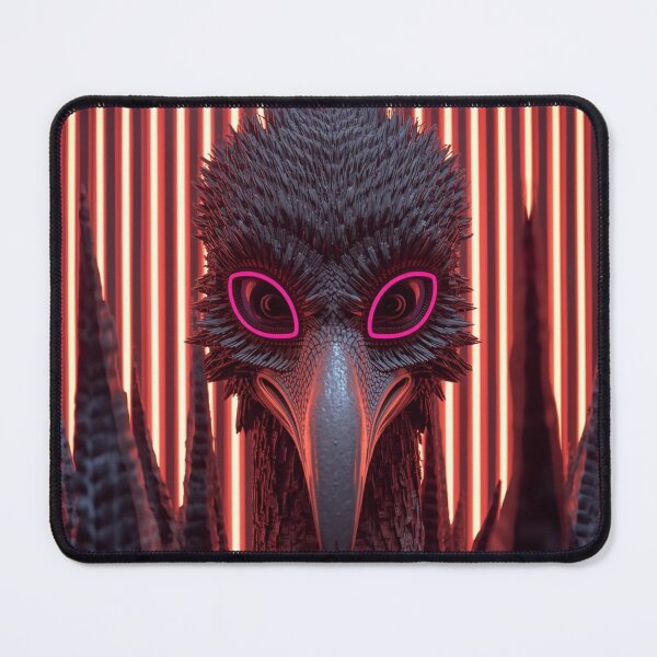 Item preview, Cyber Gothic Bird — Digital Perception Coded Chaos Control designed and sold by SavannaStrikes.