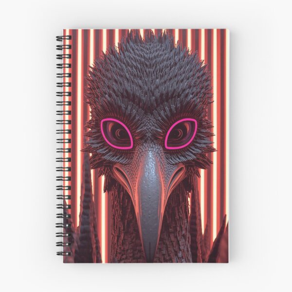 Item preview, Cyber Gothic Bird — Digital Perception Coded Chaos Control designed and sold by SavannaStrikes.