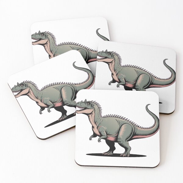 Item preview, Ferocious Dinosaur Illustration – Vintage Style Prehistoric Art designed and sold by Royalsticker.