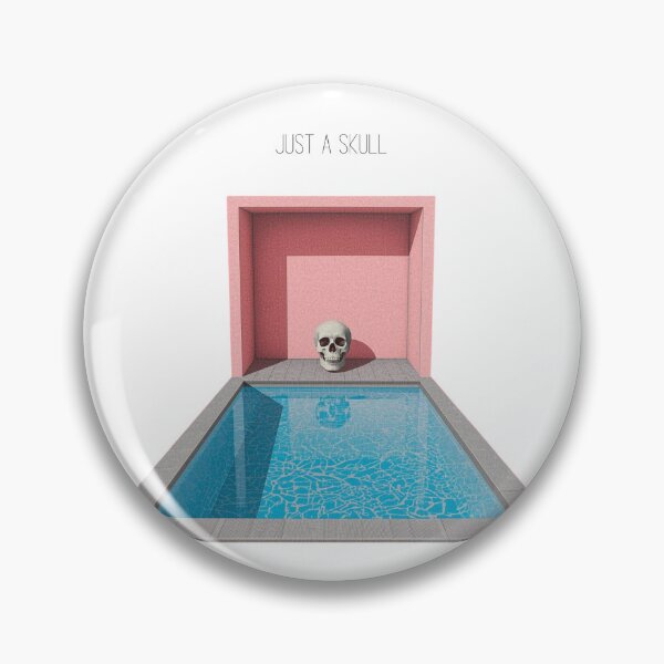 Item preview, Just a Skull Surreal Pool Art designed and sold by RED-MOUSE.