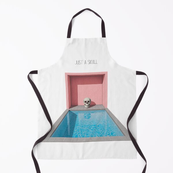 Item preview, Just a Skull Surreal Pool Art designed and sold by RED-MOUSE.
