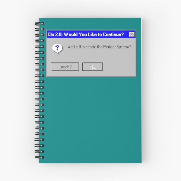 Item preview, Clu Windows Popup Question Quote Fanart designed and sold by 1PrairieOutpost.