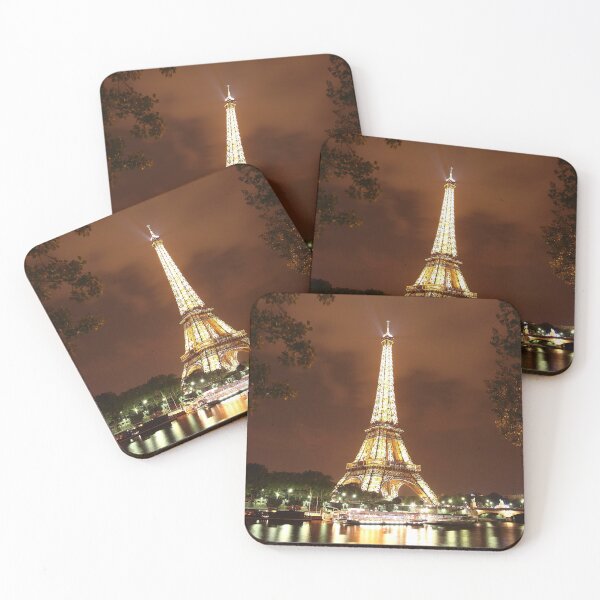 Item preview, Eiffel Tower Night Color designed and sold by ParisPoet.
