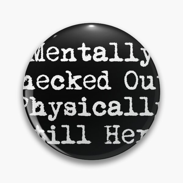 Item preview, Mentally Checked Out, Physically Still Here designed and sold by Ninjacatoff.