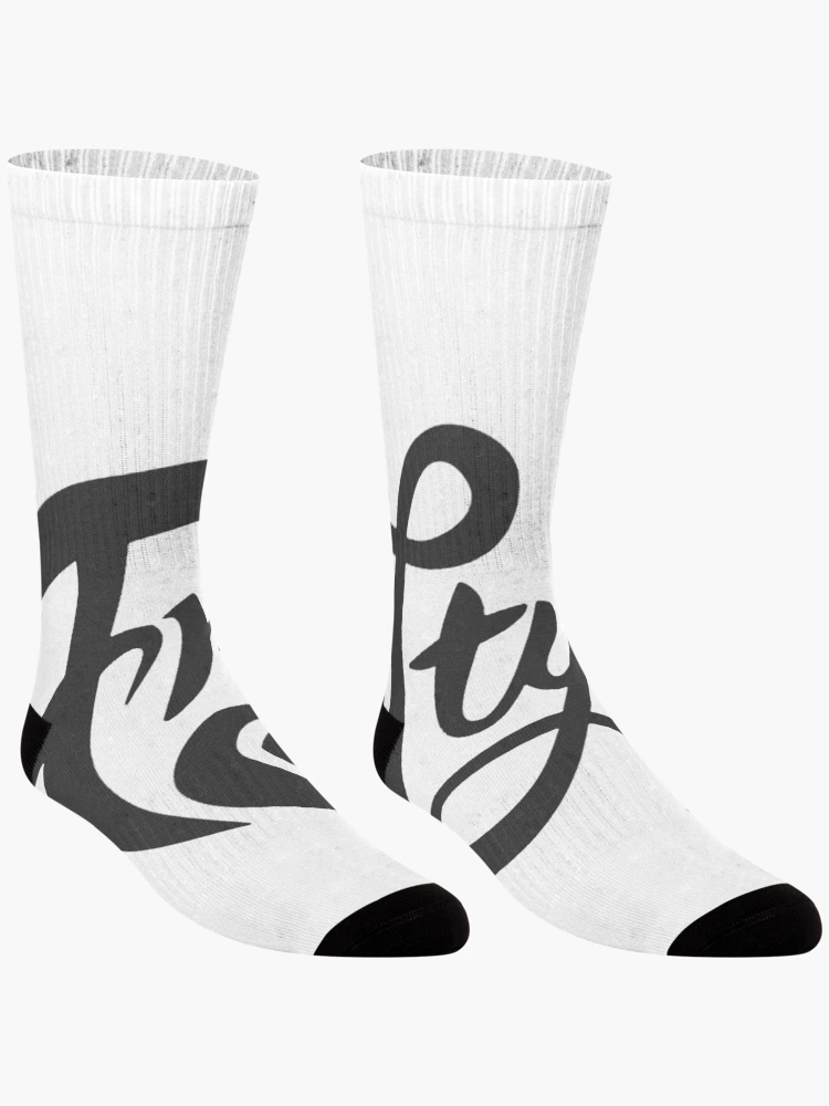 Thumbnail 3 of 5, Socks, Freestyle Bold Script Lettering Design designed and sold by andry01.
