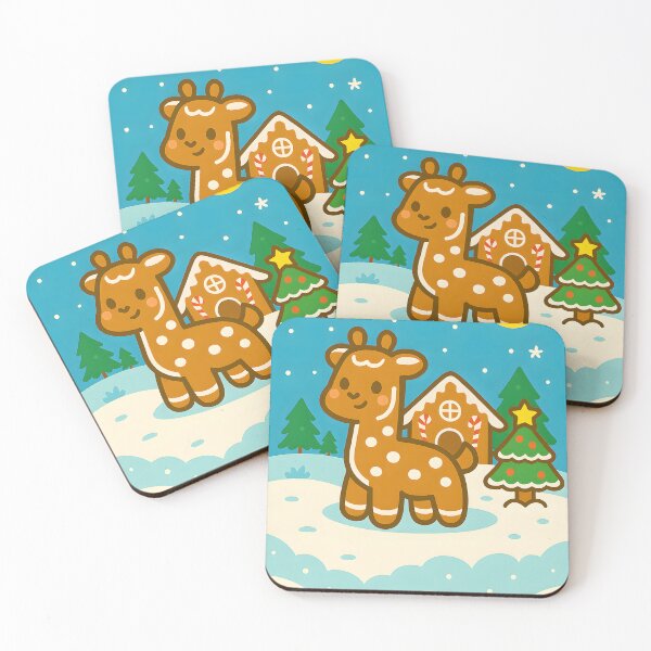 Item preview, Gingerbread Giraffe – Sweet Holiday Cookie Animal designed and sold by Whiskers&Waffles.
