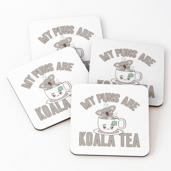 Item preview, My Puns Are Koala Tea – Funny Koala Tea Pun designed and sold by JA World - Art & Design.