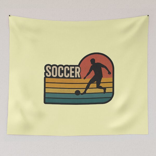 Item preview, Retro Soccer Player Retro Football Fan designed and sold by DemureArtsy.