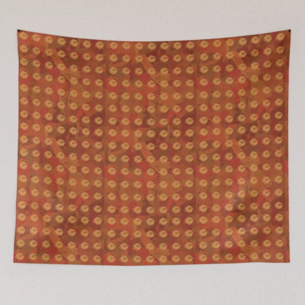 Item preview, Aesthetic Painterly Geometric Brushstroke Print Pattern designed and sold by PVTCreations.