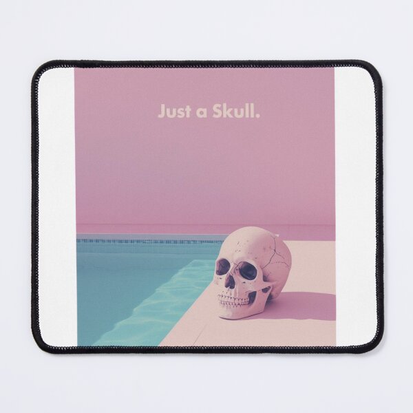 Item preview, Just a Skull Pastel Surreal Art designed and sold by RED-MOUSE.