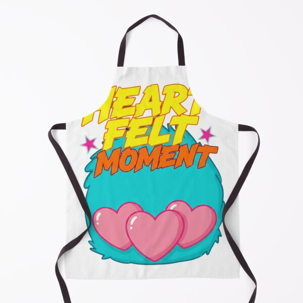 Item preview, Heartfelt Moment Cute Furry Monster Blue Heart designed and sold by Marbleroad.