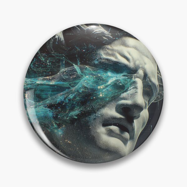 Item preview, Cosmic Glitch Vision of a Marble Hero designed and sold by t5uisiu.