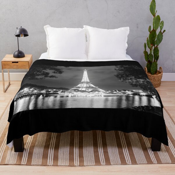 Item preview, Eiffel Tower Black and White designed and sold by ParisPoet.