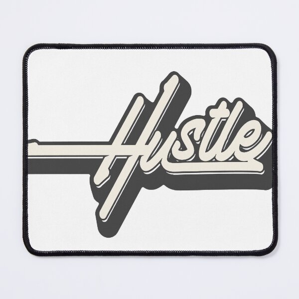 Item preview, Hustle Retro Script Lettering Design designed and sold by andry01.