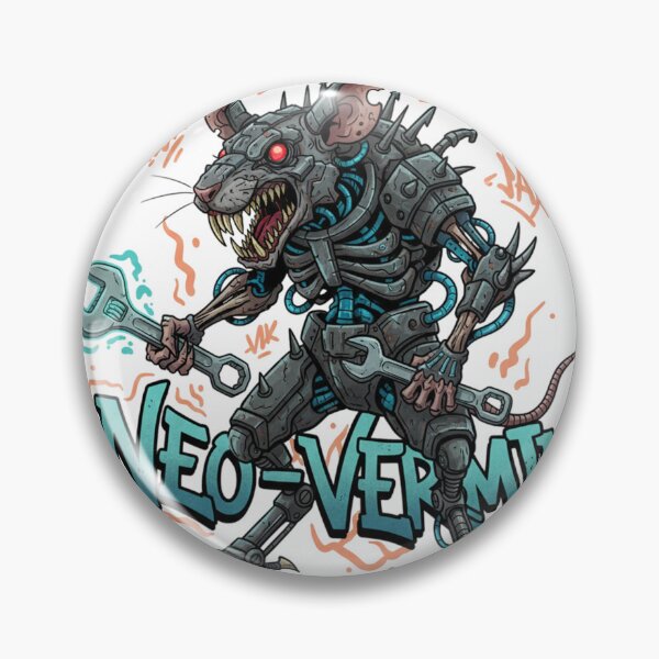 Item preview, Neo-Vermin Cyberpunk Rat Robot Mechanic designed and sold by Marbleroad.