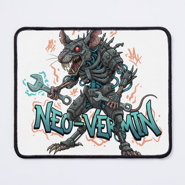 Item preview, Neo-Vermin Cyberpunk Rat Robot Mechanic designed and sold by Marbleroad.
