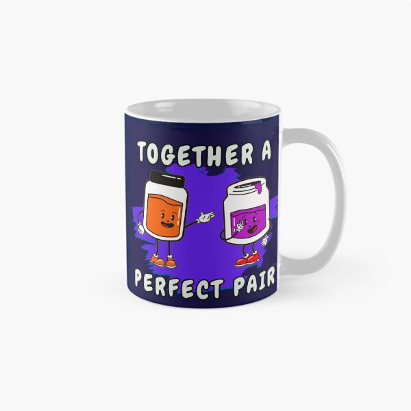 Item preview, Together A Perfect Pair Retro Peanut Butter And Jelly funny designed and sold by Lovemountain.