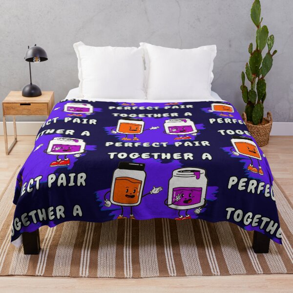 Item preview, Together A Perfect Pair Retro Peanut Butter And Jelly funny designed and sold by Lovemountain.