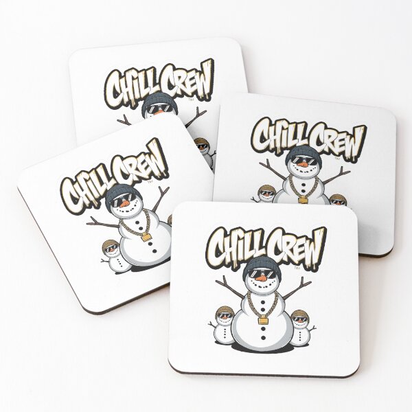 Item preview, Hip Hop Snowman Family – Chill Crew Funny Christmas Gang Art designed and sold by MiszungART.