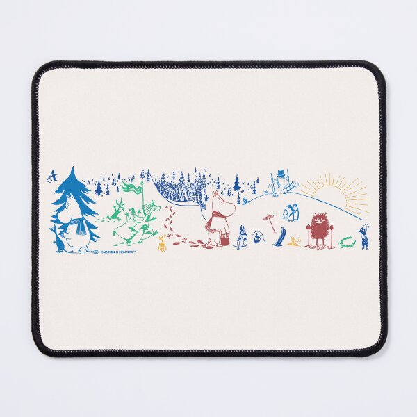 Item preview, Moomin Colour Winter Sports Games designed and sold by MoominStore.