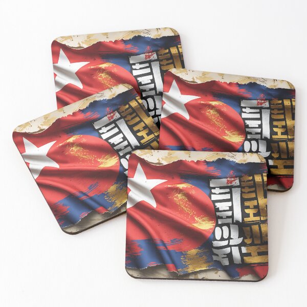 Item preview, Distressed Artistic Flag Design with Bold Grunge Texture designed and sold by SamartkitDesign.