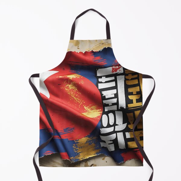 Item preview, Distressed Artistic Flag Design with Bold Grunge Texture designed and sold by SamartkitDesign.