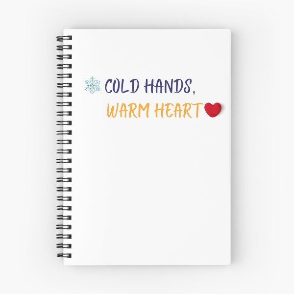Item preview, Cold Hands Warm Heart - Winter Quote Design designed and sold by RADesignHub.