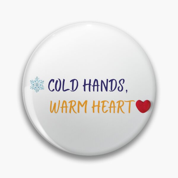 Item preview, Cold Hands Warm Heart - Winter Quote Design designed and sold by RADesignHub.