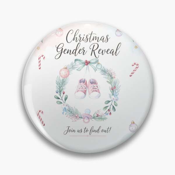 Item preview, Christmas Gender Reveal Party Invitation Cards - Neutral designed and sold by KawaiiChibii.