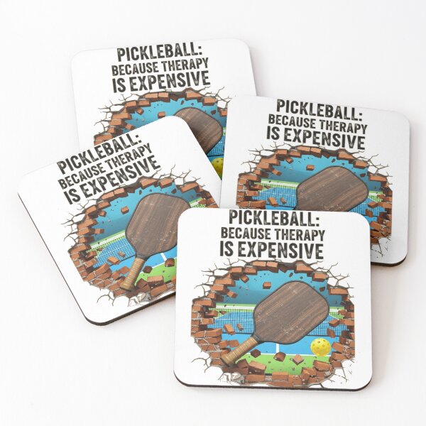 Item preview, Pickleball: Because therapy is expensive designed and sold by FitEnvy.