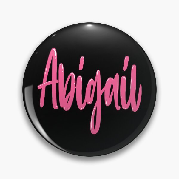 Item preview, Abigail Name - Top 10 Best Personalized gift for girls and women in pink designed and sold by Artonmytee.