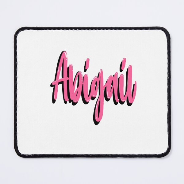 Item preview, Abigail Name - Top 10 Best Personalized gift for girls and women in pink designed and sold by Artonmytee.