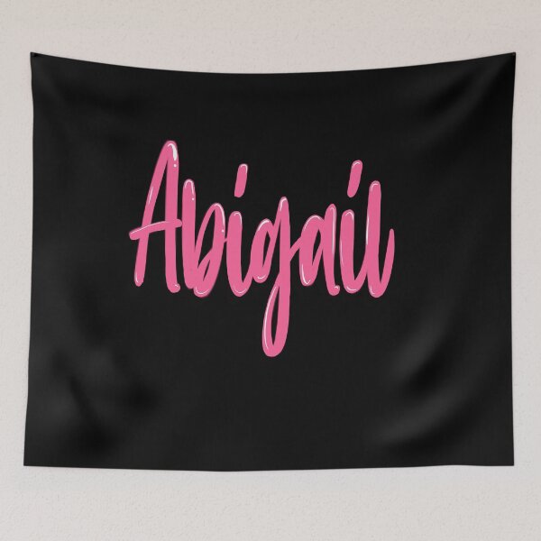 Item preview, Abigail Name - Top 10 Best Personalized gift for girls and women in pink designed and sold by Artonmytee.