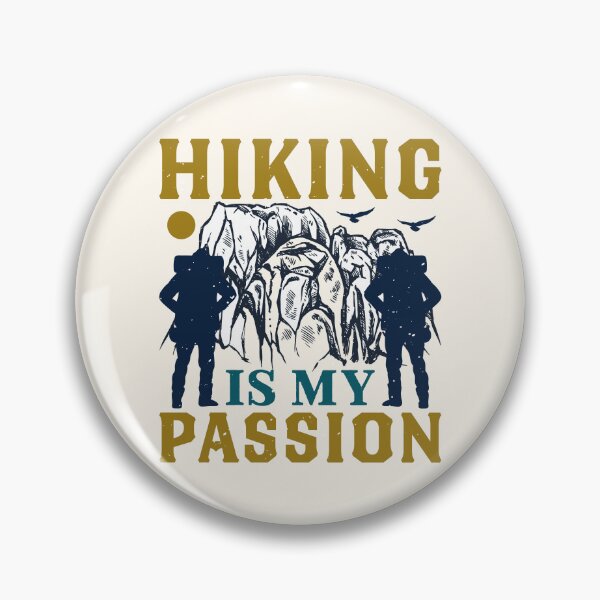 Item preview, Hiking is My Passion Apparel and Home Décor  designed and sold by Compass and a Camera.