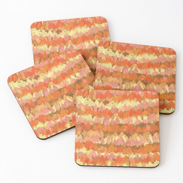 Item preview, Aesthetic Earth-tone Rustic Naturalistic Abstract Brushstroke Print Pattern designed and sold by PVTCreations.