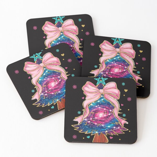 Item preview, Coquette Glitter Christmas Tree, Camo Christmas Tree Girly, Merry Christmas Coquette Bow Tree, Christmas Lights Hand Drawn designed and sold by DesignDenDo ⭐⭐⭐⭐⭐.