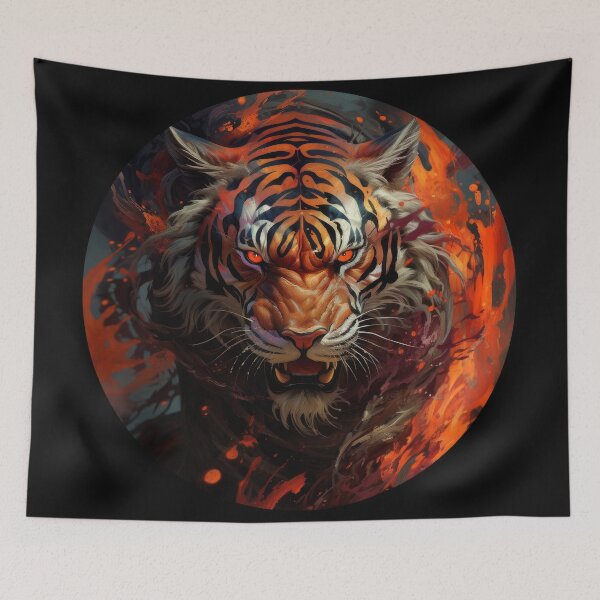 Item preview, Inferno Tiger Fury designed and sold by Daagath.