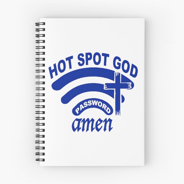 Item preview, Hotspot God; Password Amen; designed and sold by StickerApe.