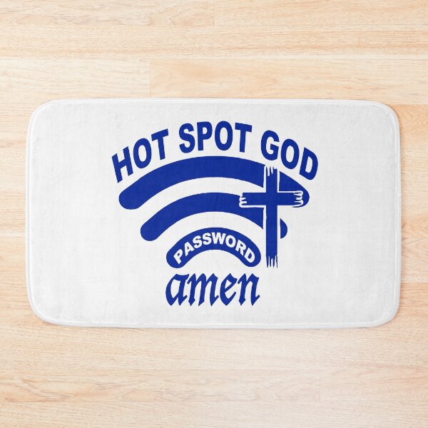 Item preview, Hotspot God; Password Amen; designed and sold by StickerApe.
