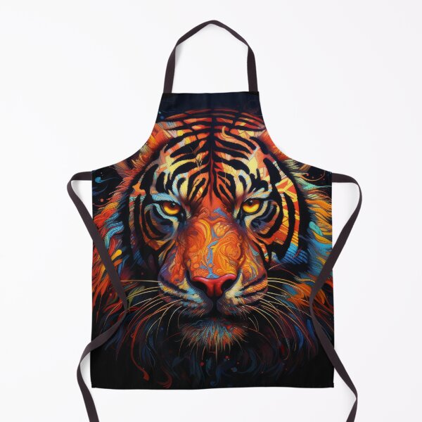 Item preview, Psychedelic Tiger Blaze designed and sold by Daagath.