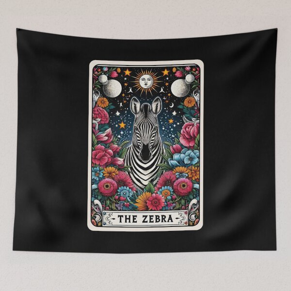 Item preview, Zebra Spirit Tarot Deck Collection Apparel and Home Décor  designed and sold by Compass and a Camera.
