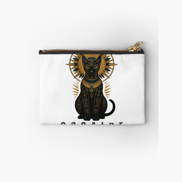 Item preview, Nile Guardian Cat – Egyptian Revival Mystic Totem Artwork designed and sold by COSAIRe.